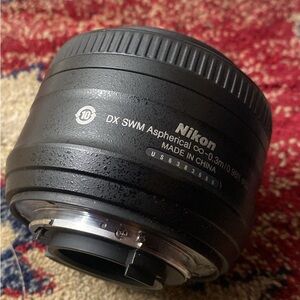 Nikon DX SWM Aspherical Lens - Classic Black